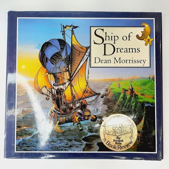 SIGNED‎ First Edition Dean Morrissey Ship of Dreams Harry N. Abrams 1994 - Picture 1 of 11